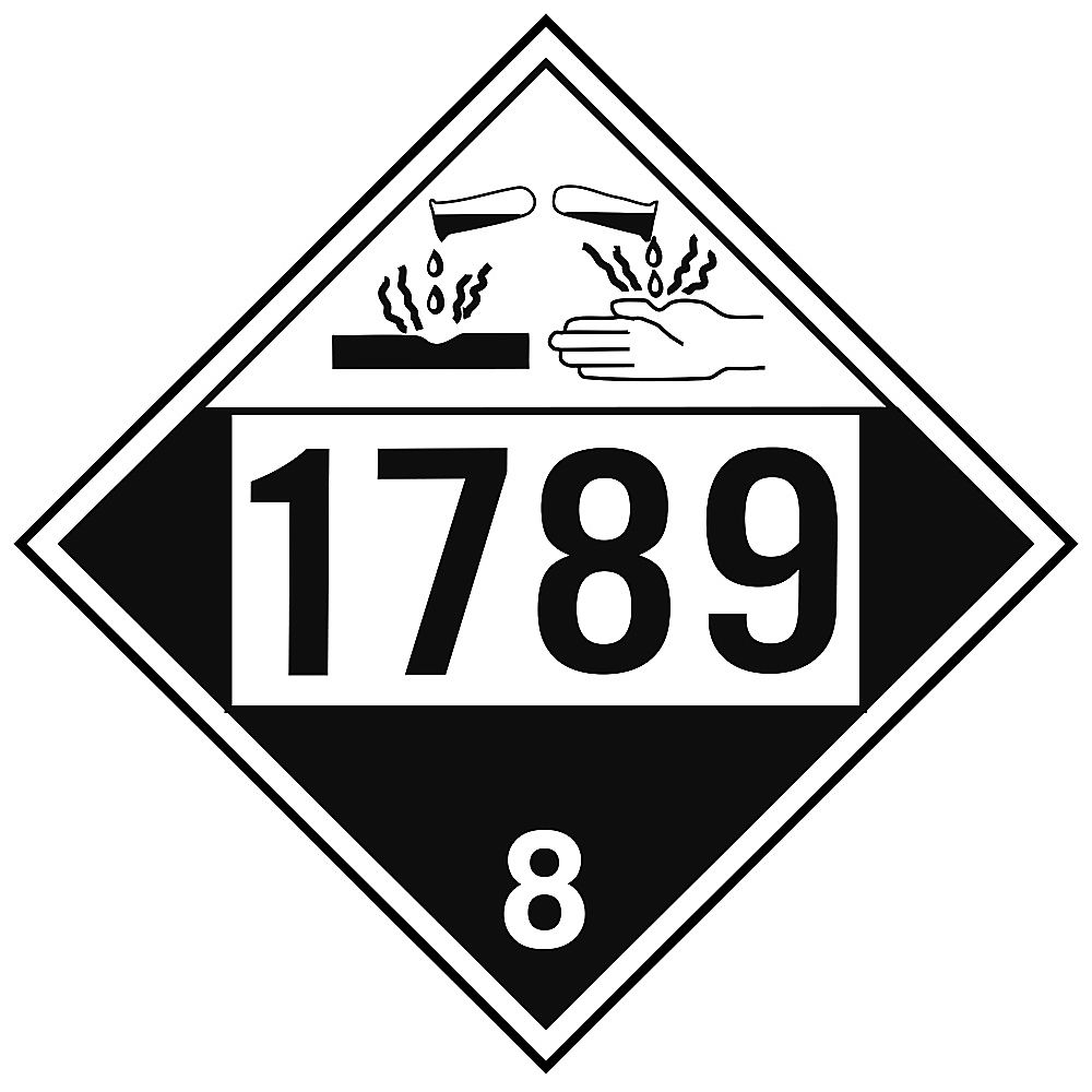 MURIATIC ACID GL UN 1789 CLASS 8 PG II