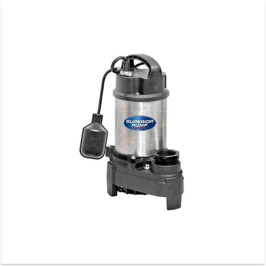 SUPERIOR PUMP 1/2 HP SS SUMP PUMP