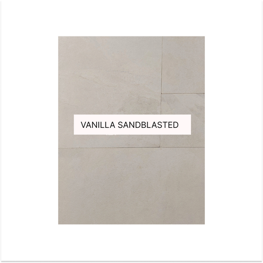 VANILLA SANDBLASTED - MARBLE