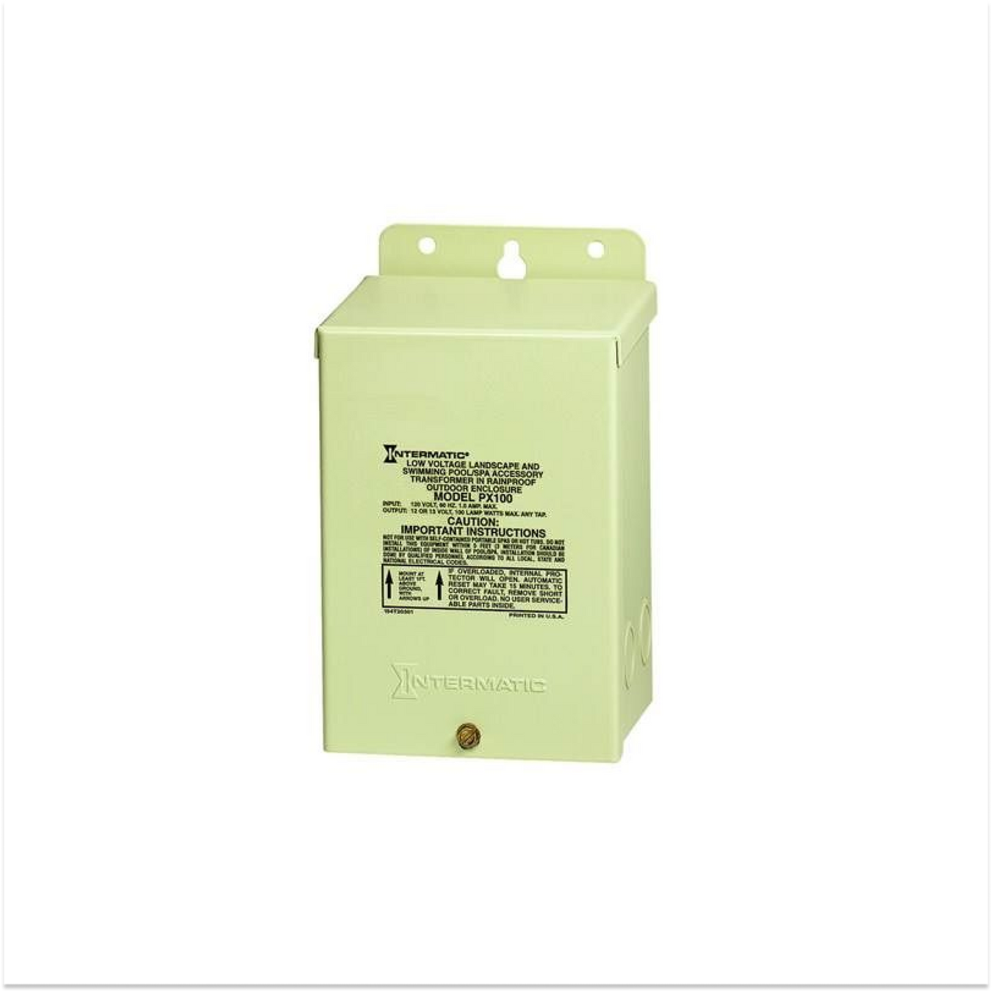 INTERMATIC SAFETY TRANSFORMER