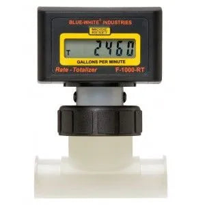 BLUE-WHITE 8'' DIGITAL FLOWMETER - RB-800S8-GPM1