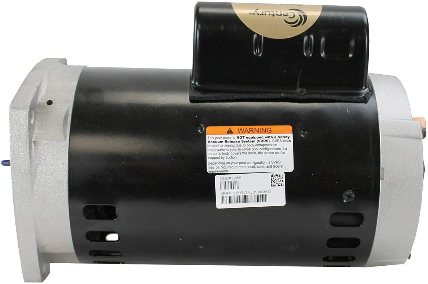 CENTURY MOTOR 2 HP SQUARE FLG BIG BARREL - B855