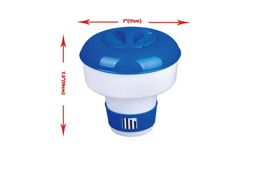 FLOATING POOL CHLORINE DISPENSER