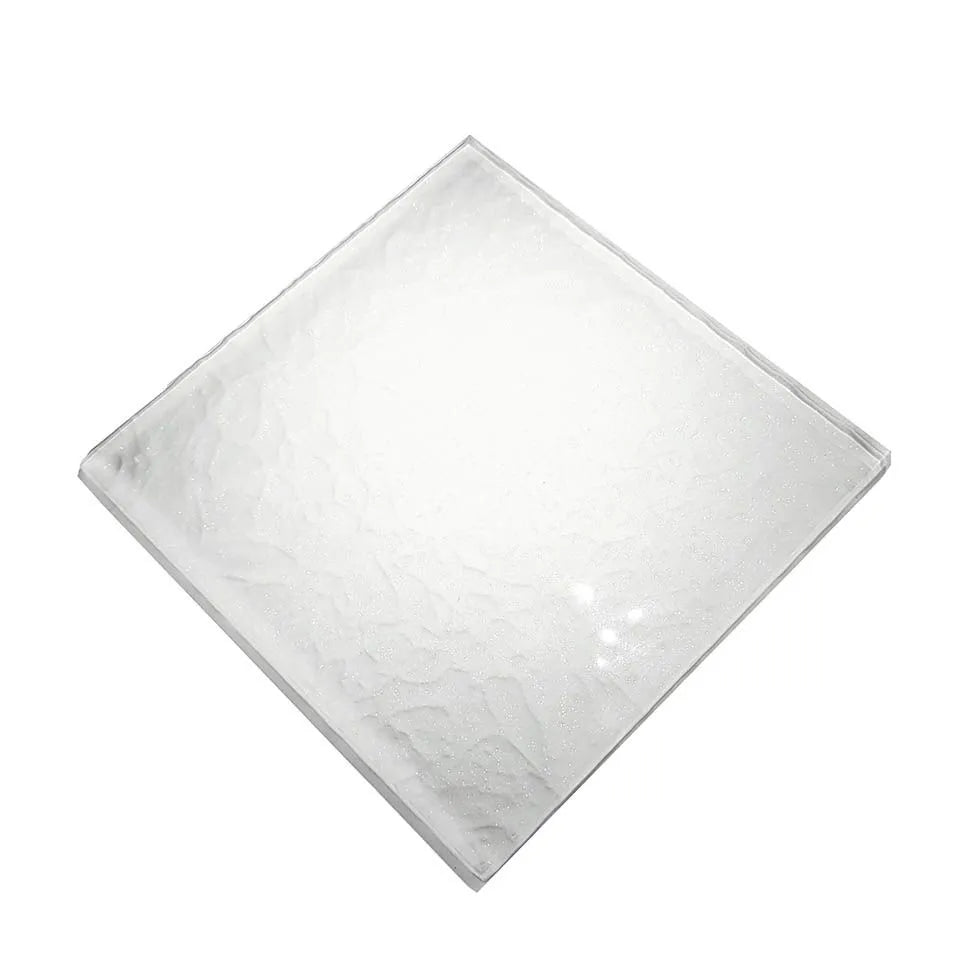 GLASS TILE WHITE - 6" X 6" (4 PER SHEET) - MS866W2