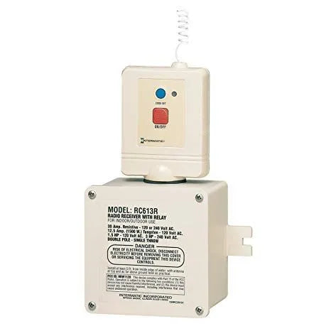 INTERMATIC HEAVY DUTY RECEIVER & RELAY - RC613R