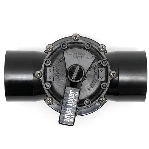 JANDY 2 WAY VALVE 2.5 X 3 NEVER LUBE-BLK - JDY-4718