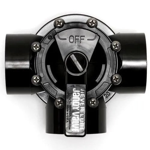 JANDY 3 WAY VALVE 2 X 2.5 NEVER LUBE-BLK - JDY-4717