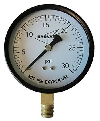 PRESSURE GAUGE MIP 1/4 BACK - AGIPG302-4B