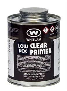 WHITLAM PVC PRIMER - CLEAR QT. - PCL32